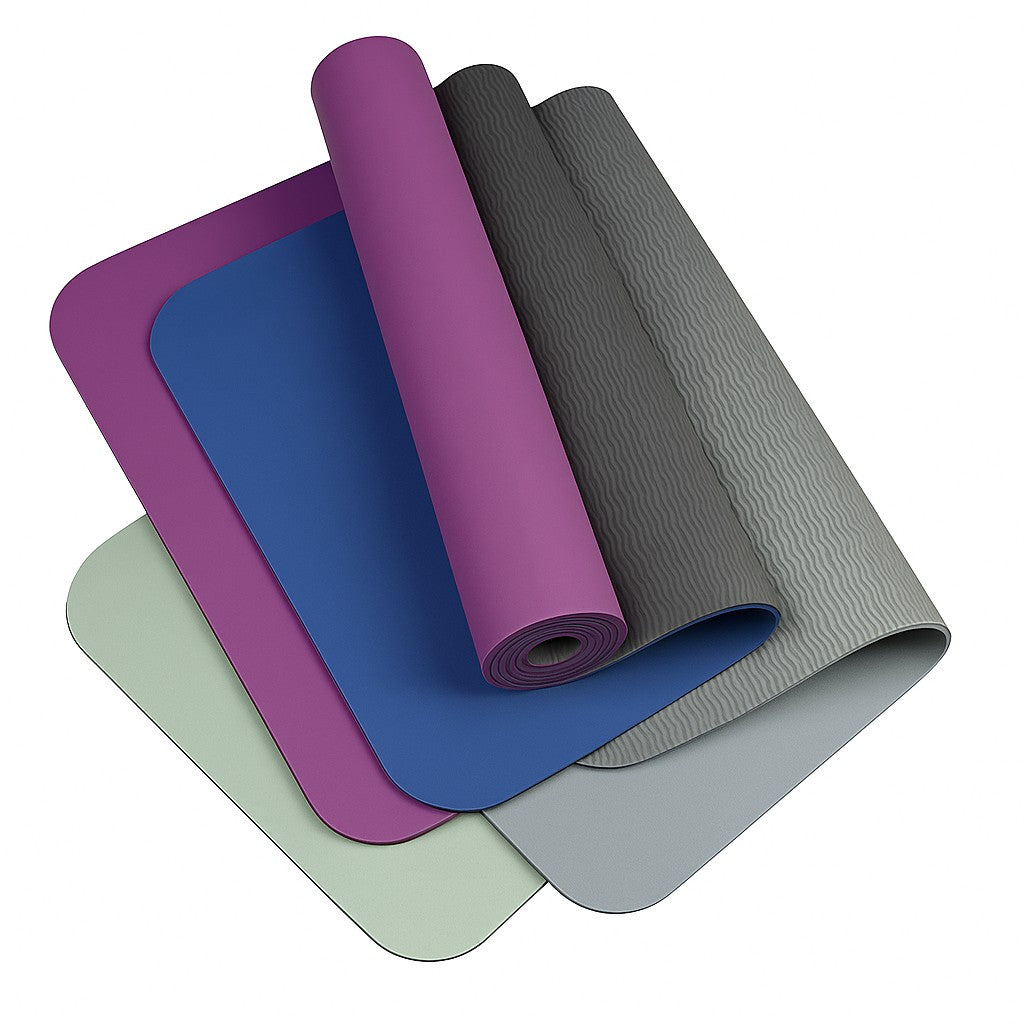 Fitness- Yogamatte mit Tragegurt
